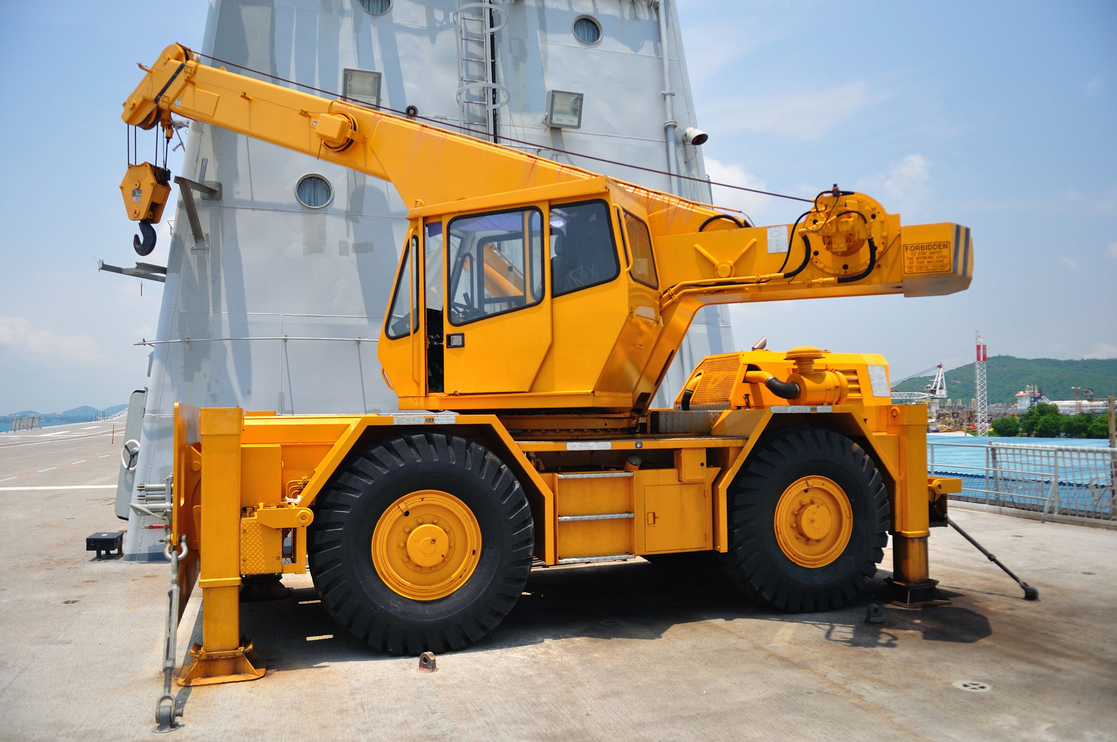 Mobile Crane Safety Signage Overhead Crane Safety Poster RiskWise A simple hole punch will